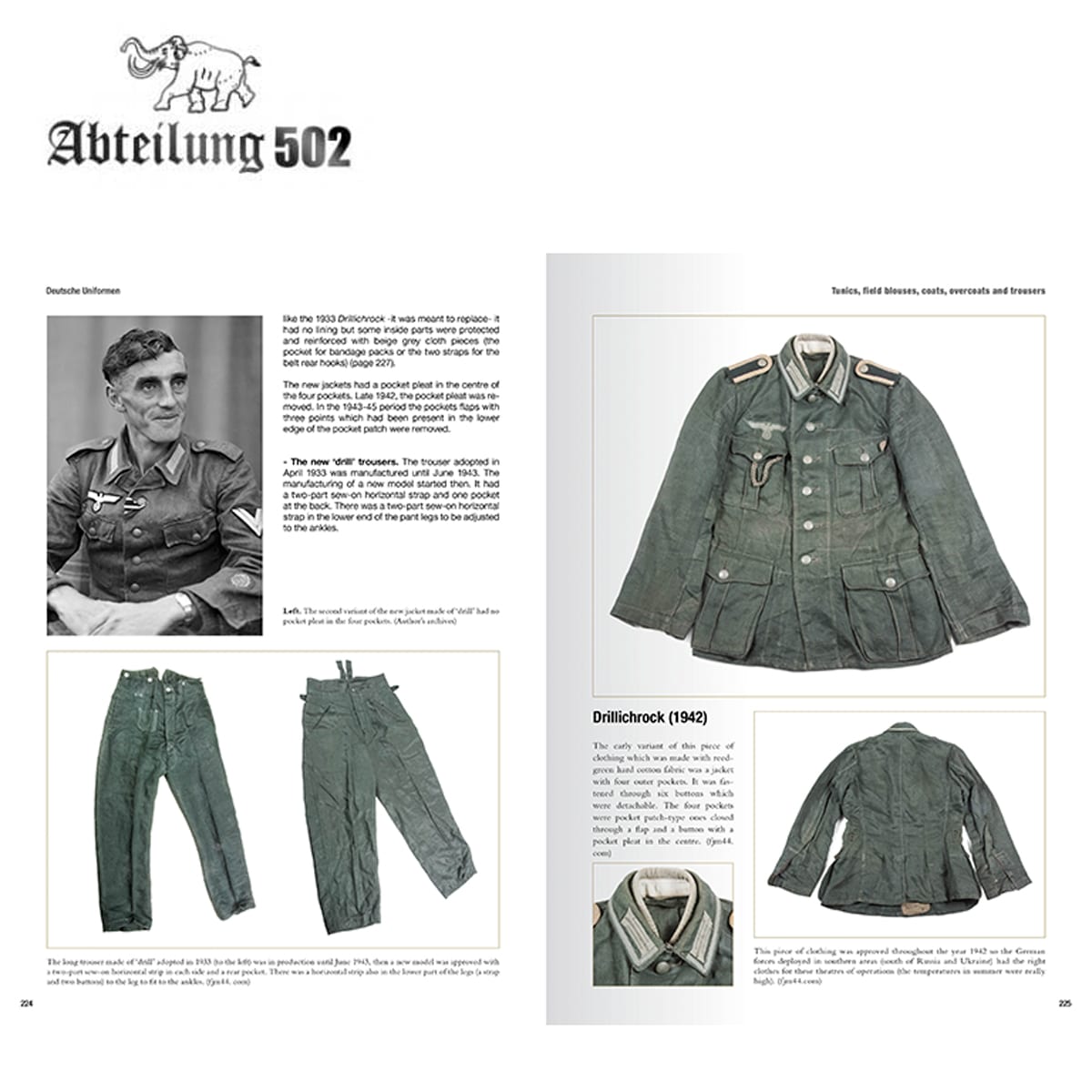 Abteilung502 Deutsche Uniformen (1919-1945) Vol 2 - Spanish [Sale ends when item is out of stock]