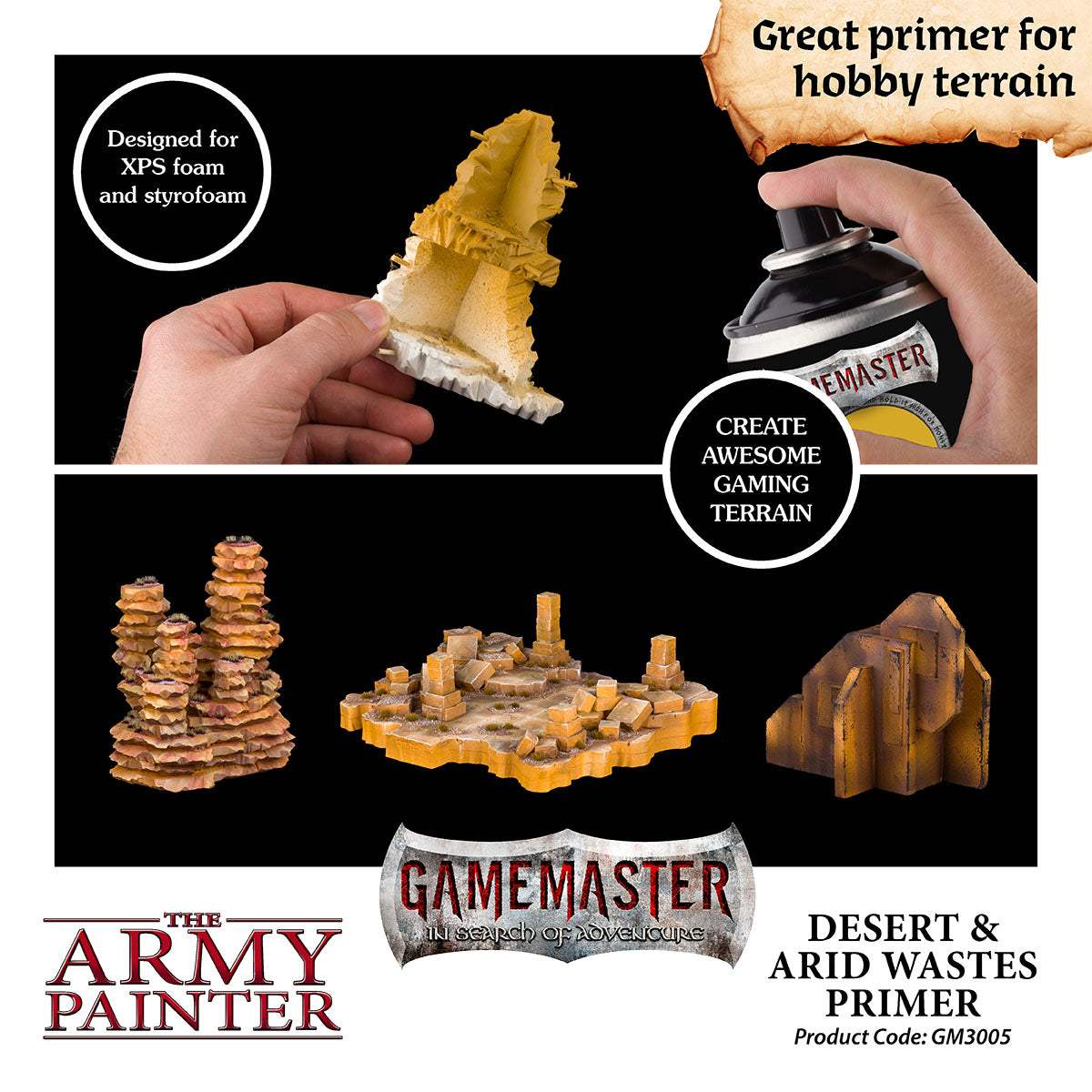 GAMEMASTER Terrain Primer, Desert & Arid Wastes | 5713799300590