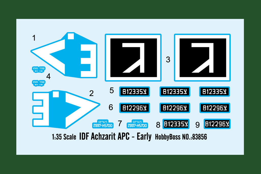 Hobby Boss 1/35 IDF Achzarit APC - Early | 6939319238566