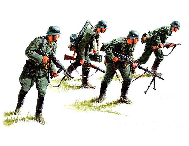 MASTER BOX 1/35 German panzergrenadiers, 1939-1942 | 4820041760161