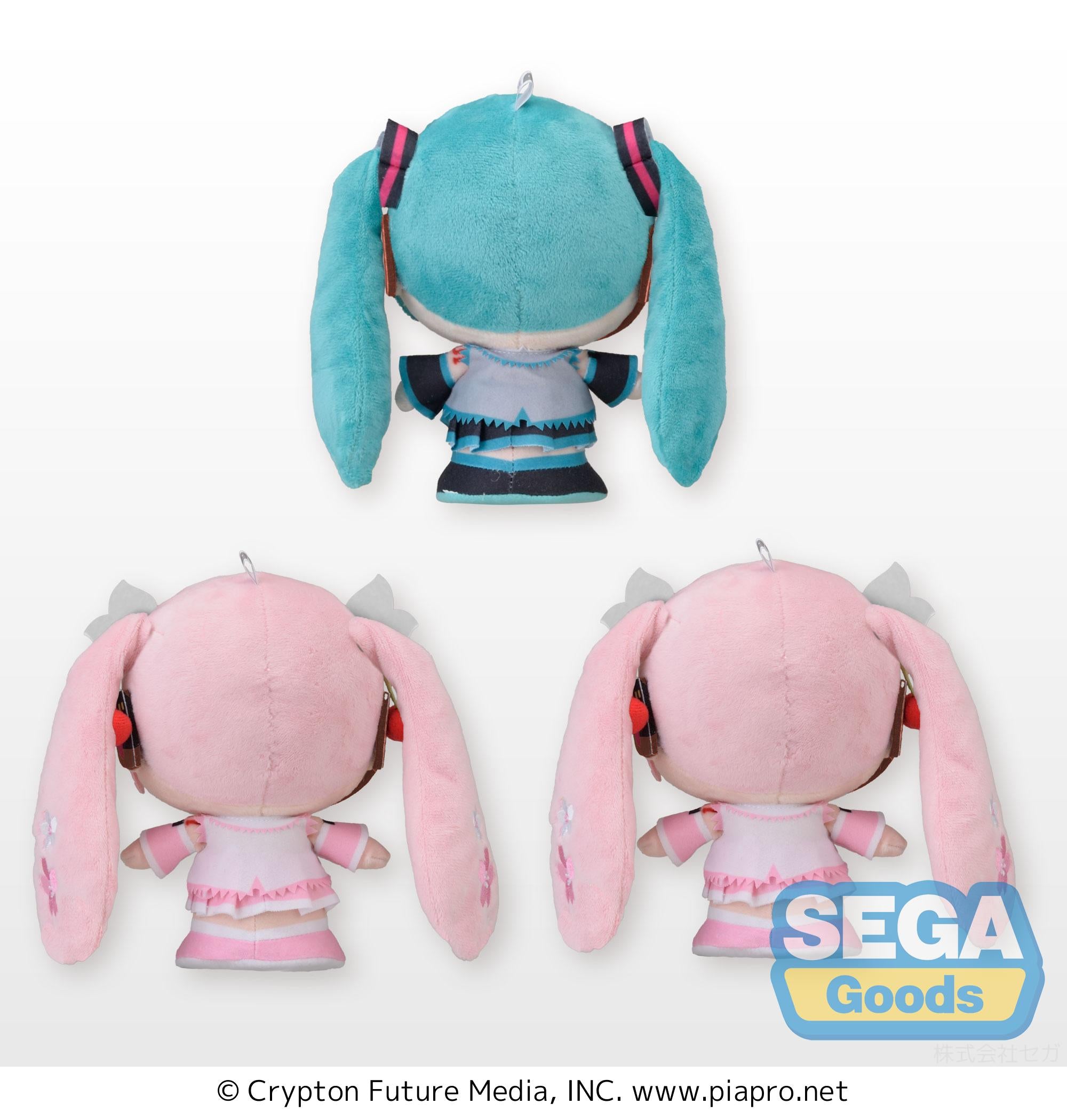 Good Smile Company Hatsune Miku Series Series moipon 'Hatsune Miku Series' MP Plush 'Hatsune Miku & Sakura Miku'