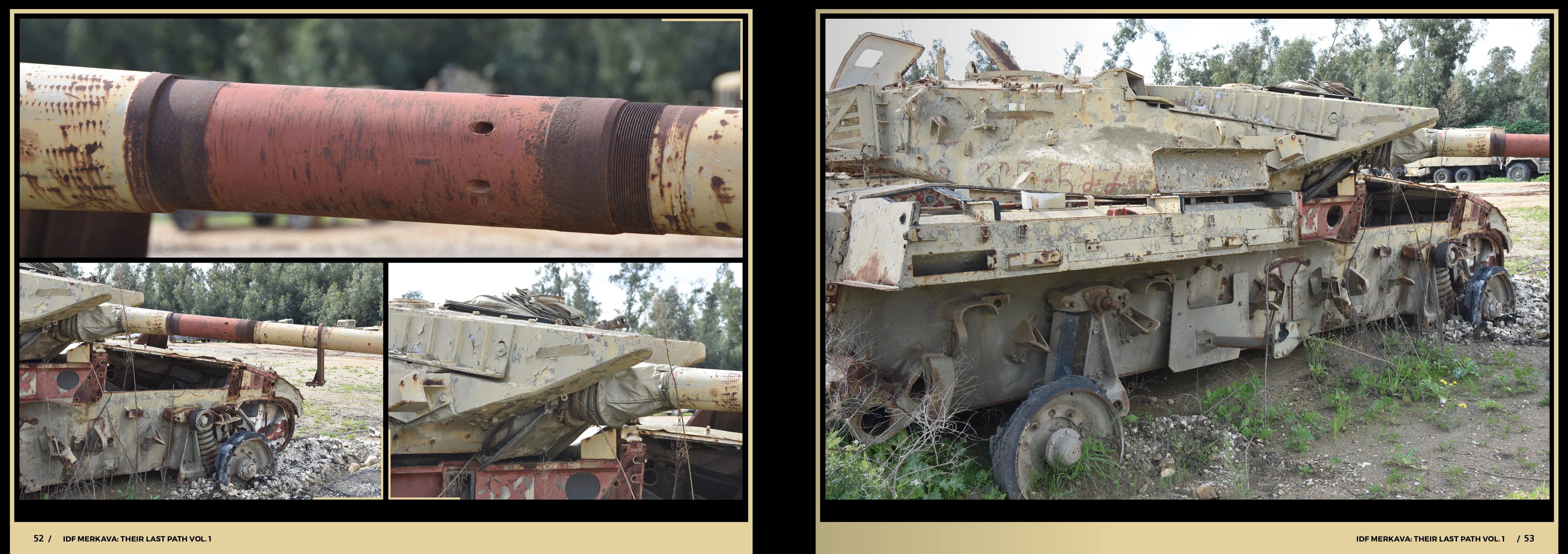 Abteilung502 Their Last Path - IDF Tank Wrecks, Merkava Mk. 1 and 2 | 8435568301757