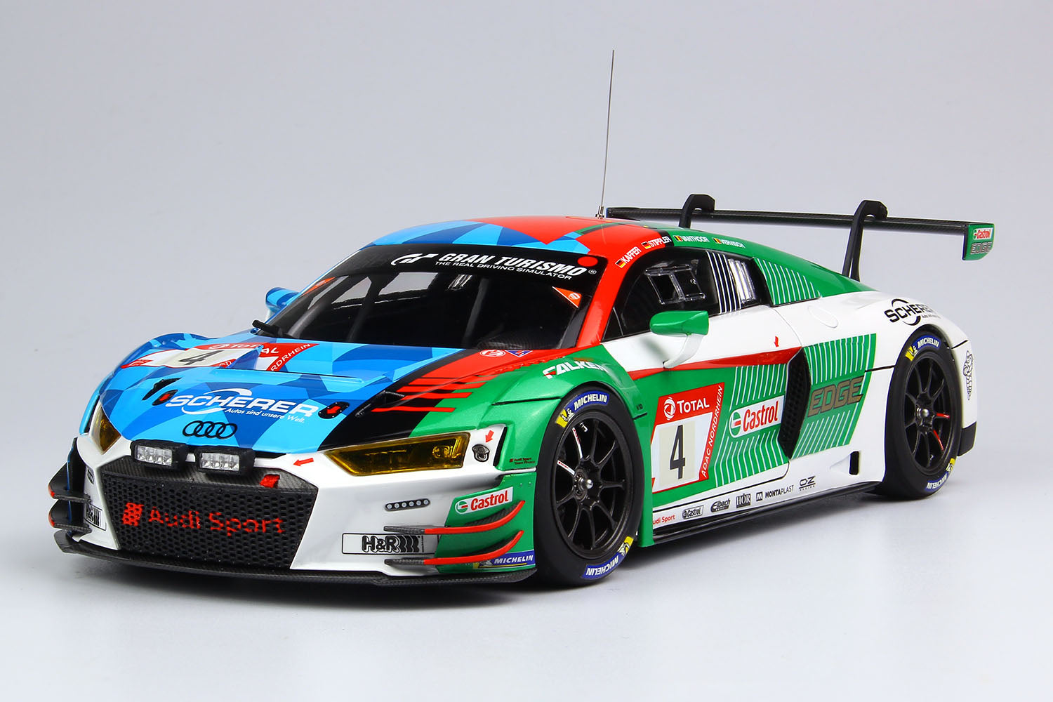 Platz Nunu 1/24 Racing Series:  Audi R8 LMS EVO Nurburgring 24H 2019 Winner | 4545782077322