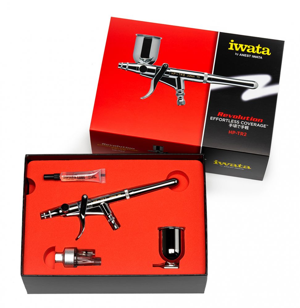 IWATA Revolution HP-TR2 Side Feed Trigger Airbrush | 734748125526