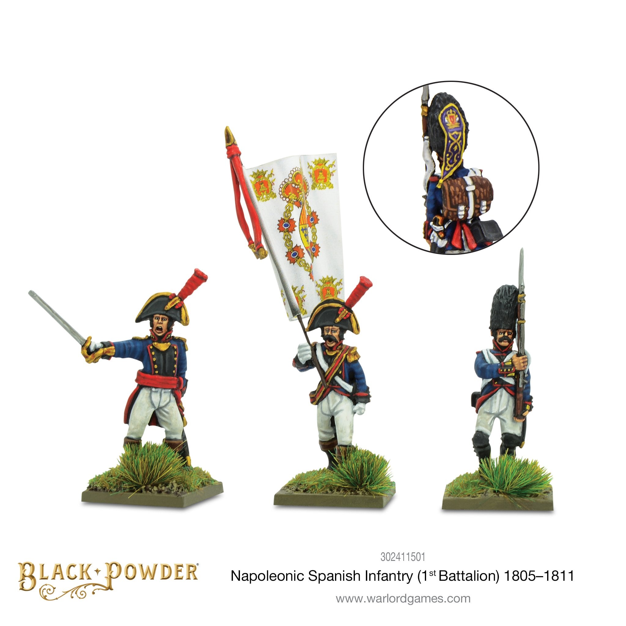 Black Powder Napoleonic Spanish Infantry (1st Battalion) 1805-1811 | 5060572508002