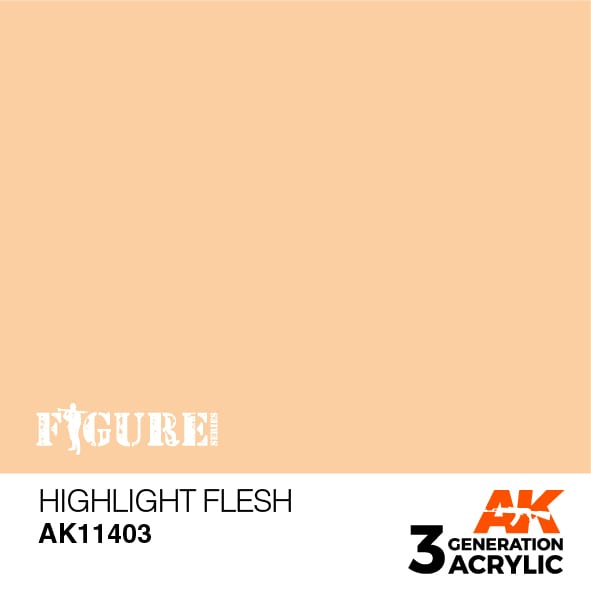 AK Interactive 3G Highlight Flesh | 8435568310698