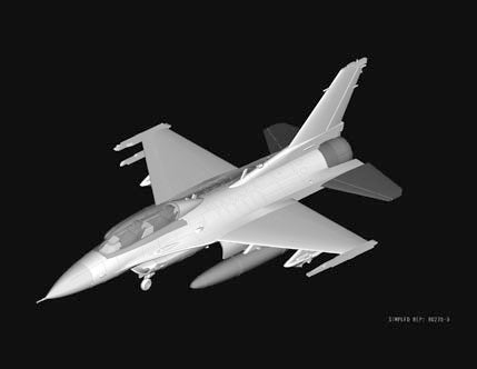 Hobby Boss 1/72 F-16D Fighting Falcon | 6939319202758