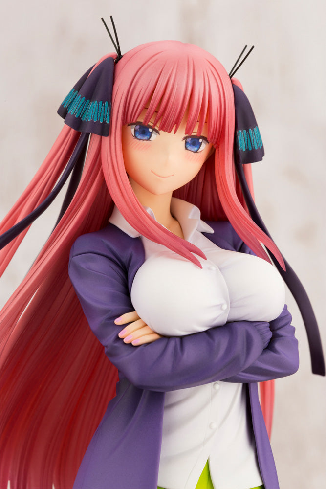 Kotobukiya 1/8 The Quintessential Quintuplets Series - Nino Nakano, PVC Figure (8.67 Inches) | 190526026032