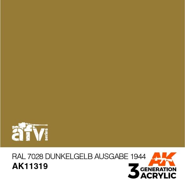 AK Interactive 3G RAL 7028 Dunkelgelb Ausgabe 1944 | 8435568309821