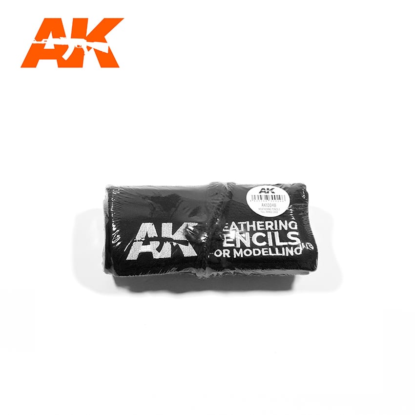 AK Interactive Weathering Pencil Full Range Cloth Case (All 37 Colours)