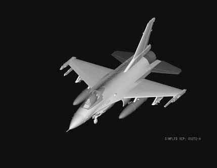 Hobby Boss 1/72 F-16A Fighting Falcon | 6939319202727
