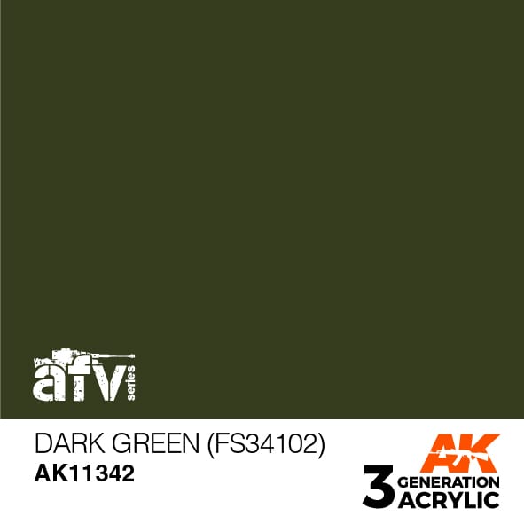 AK Interactive 3G Dark Green (FS34102) | 8435568310056
