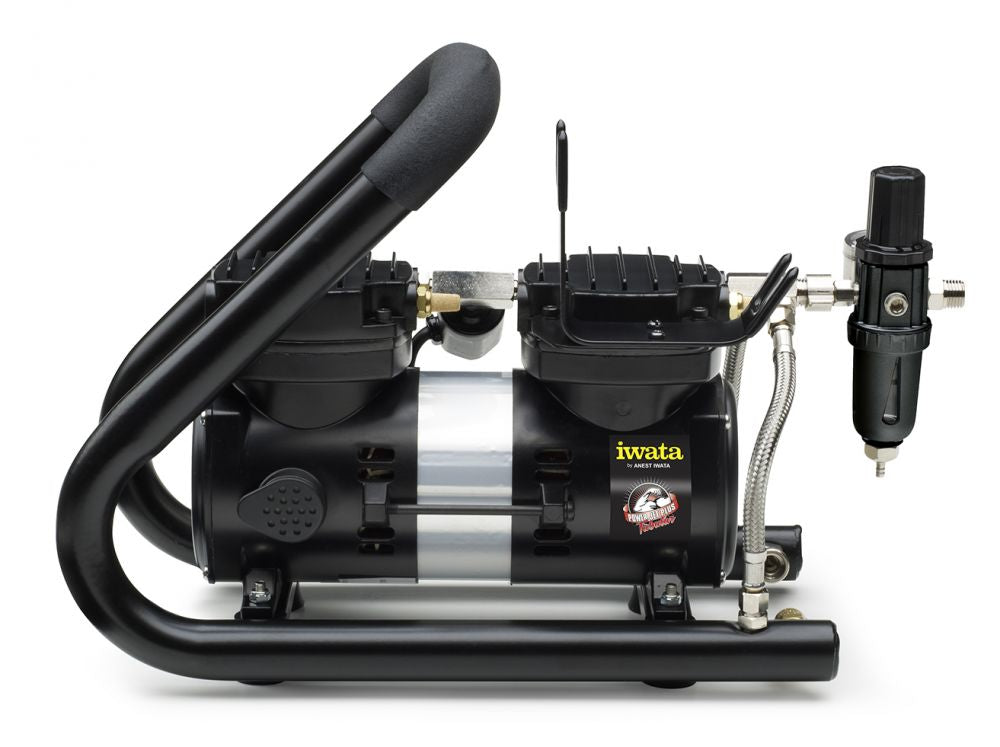 IWATA Power Jet Plus Tubular 110-120V Airbrush Compressor | 734748710838