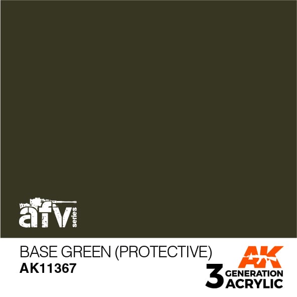 AK Interactive 3G Base Green (Protective)