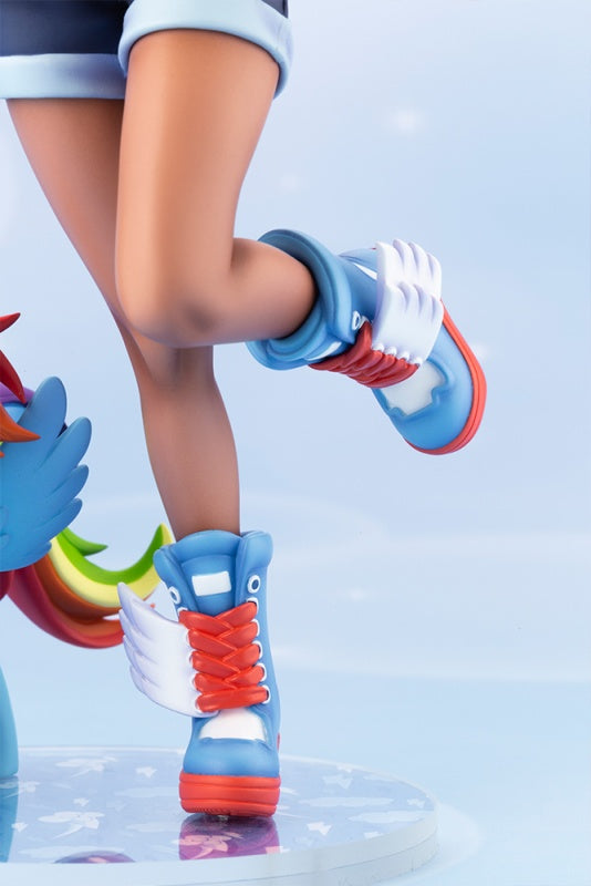 Kotobukiya 1/7 My Little Pony Rainbow Dash Bishoujo Statue, Painted and Assembled Figure Kit