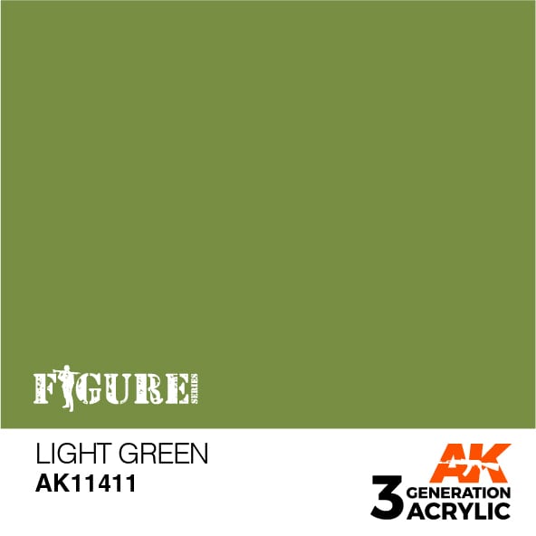 AK Interactive 3G Light Green | 8435568310773