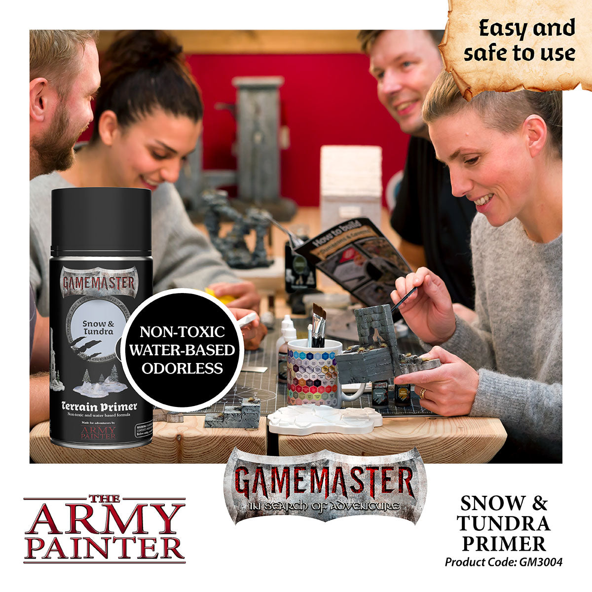 GAMEMASTER Terrain Primer, Snow & Tundra | 5713799300491