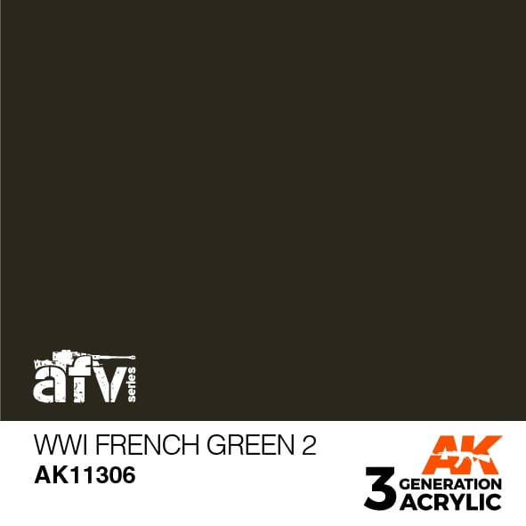 AK Interactive 3G WWI French Green 2 | 8435568309692