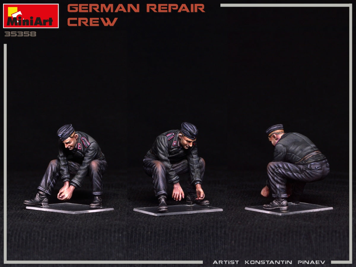 Miniart 1/35 German Repair Crew | 5905090346135