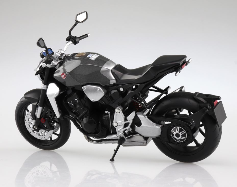 Aoshima 1/12 Honda CB1000R Sword Silver Diecast Motorcycle | 4905083108178