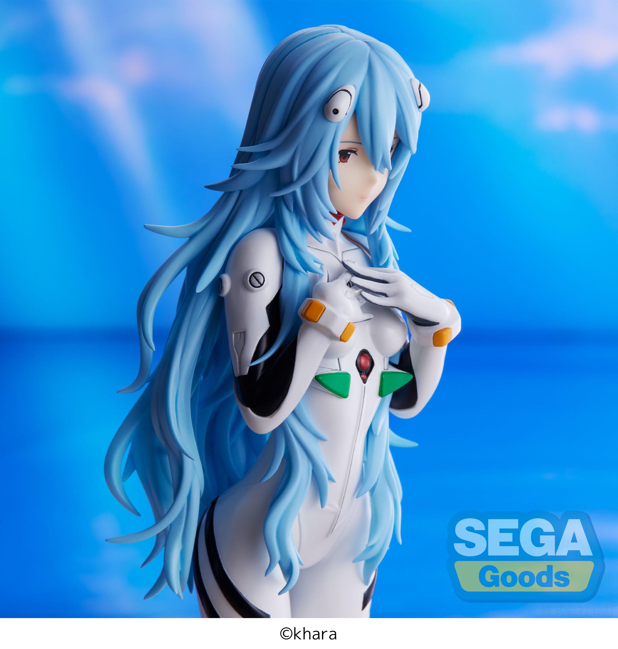 Good Smile Company EVANGELION: 3.0+1.0 Thrice Upon a Time Series Rei Ayanami Long Hair Ver. SPM Figure