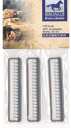 Bronco Models 1/35 Half Round Bolt Nuts (General Purpose) Accessories Kit | 6970162339222