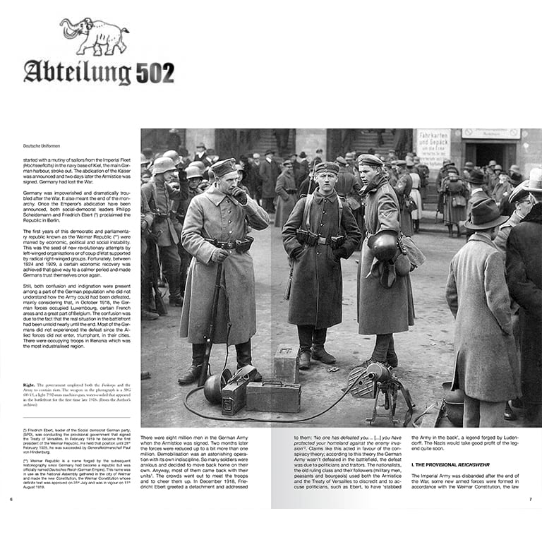 Abteilung502 Deutsche Uniformen (1919-1945) Vol 1 - Spanish [Sale ends when item is out of stock] | 8435568307582