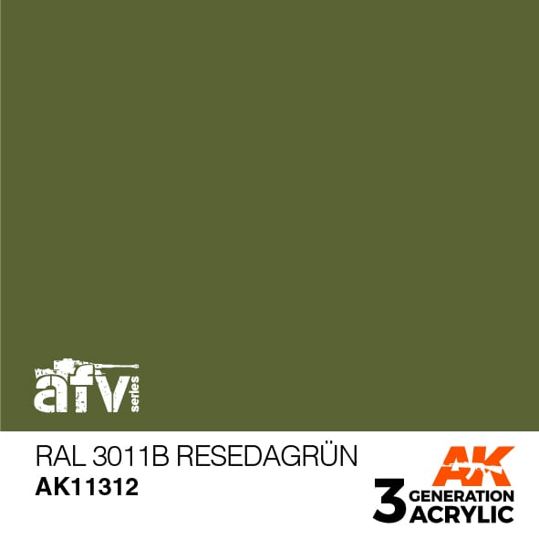 AK Interactive 3G RAL 6011B Resedagrün | 8435568309753