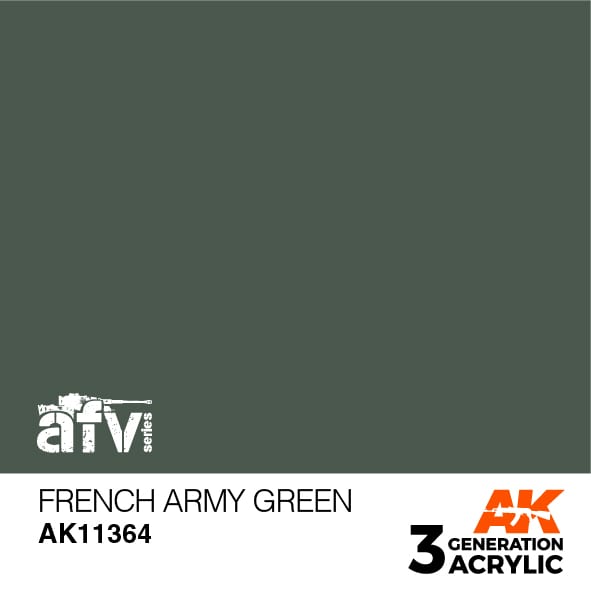 AK Interactive 3G French Army Green | 8435568310278