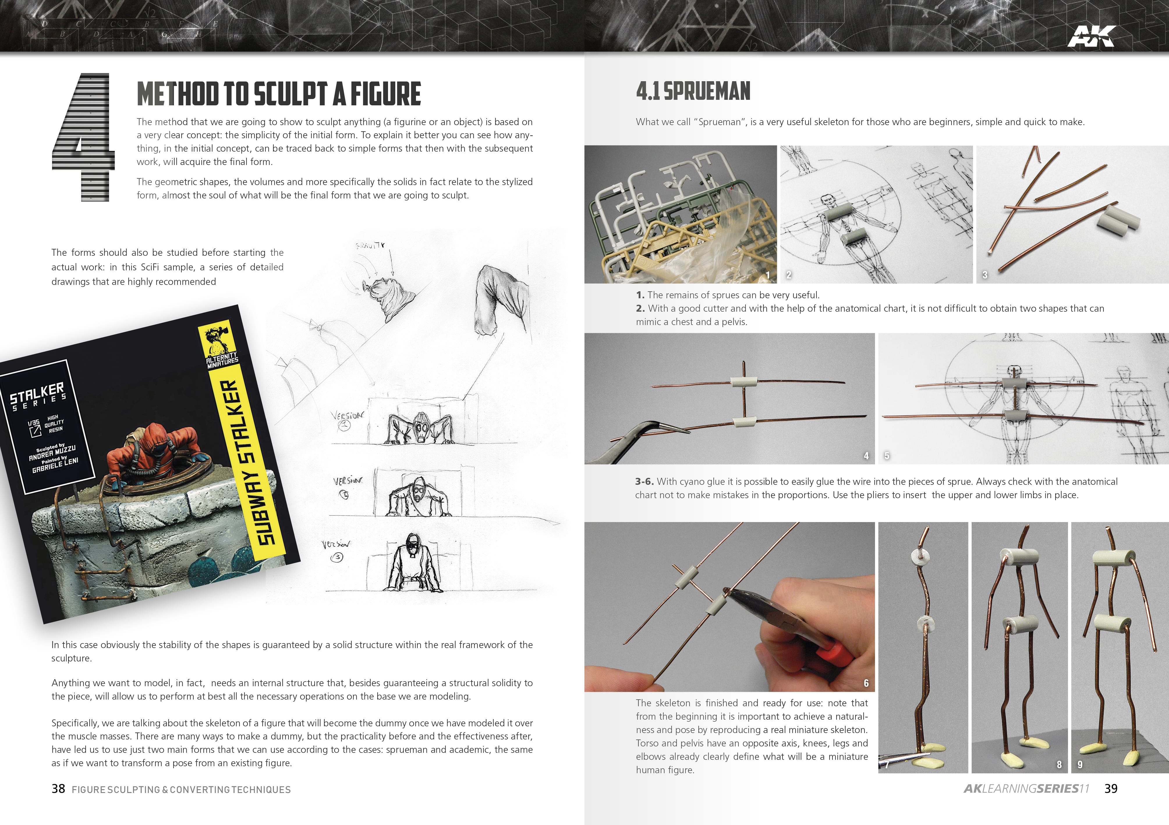 AK Interactive Learning Series #11 Figure Sculpting - English | 8435568308299
