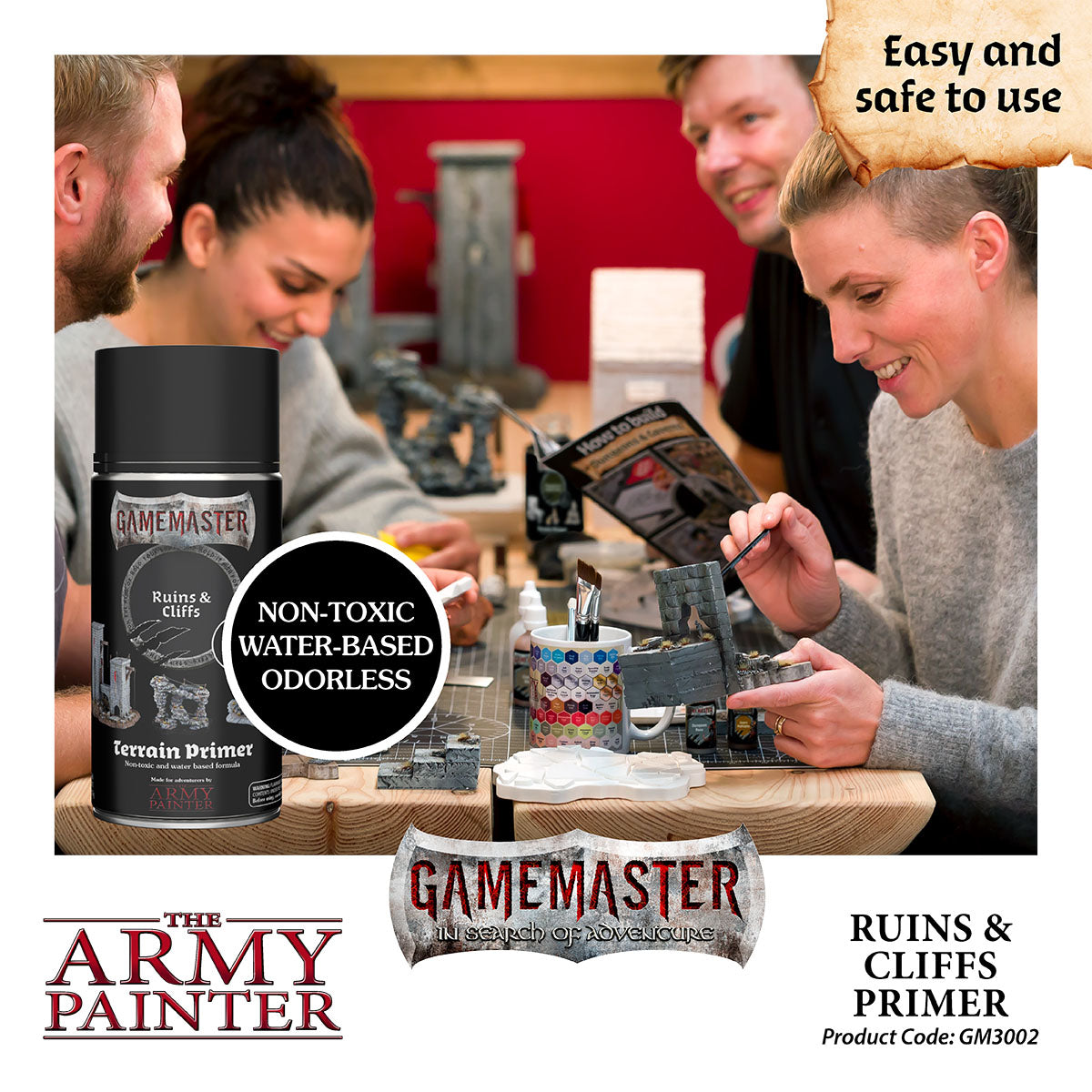 GAMEMASTER Terrain Primer, Ruins & Cliffs | 5713799300293