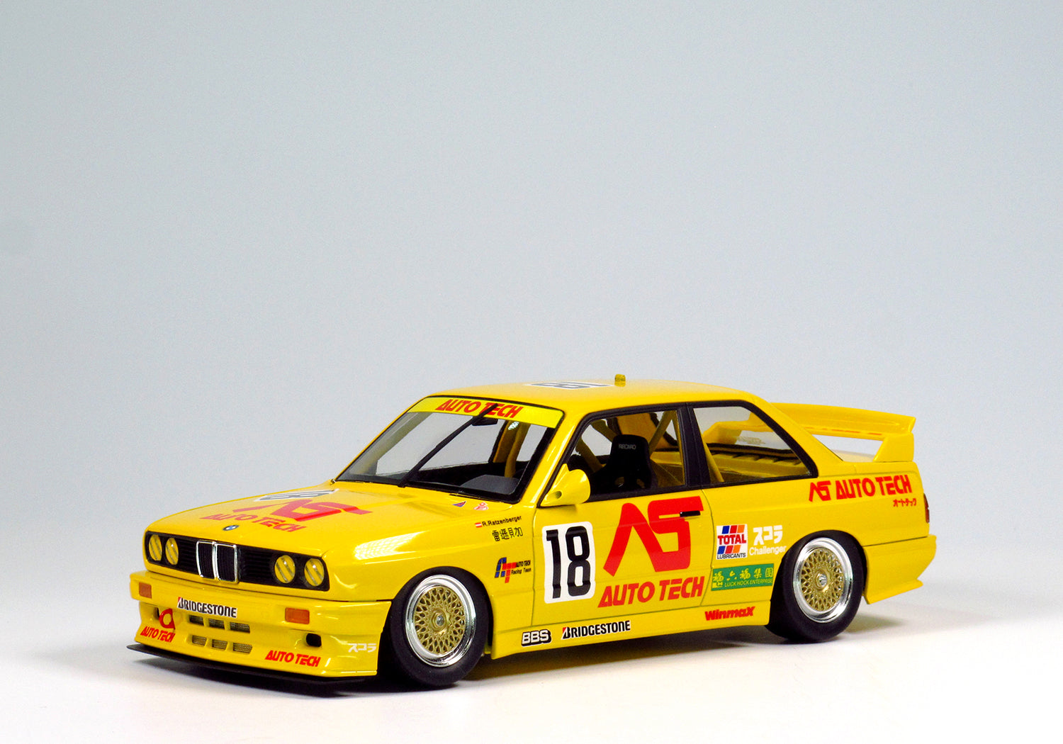 Platz NuNu 1/24 BMW M3 E30 Gr.A 91 AUTO TECH, Vehicle | 4545782085686
