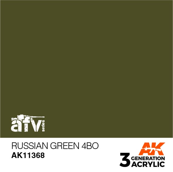 AK Interactive 3G Russian Green 4BO | 8435568310315