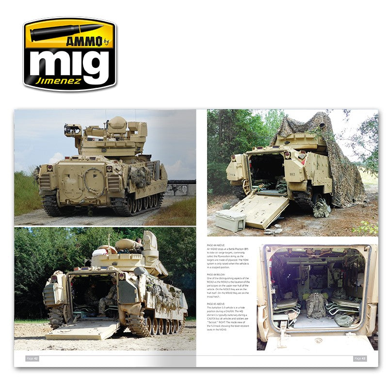 Ammo Mig M2A3 Bradley Fighting Vehicle in Europe - In Detail Vol. 2 (English)