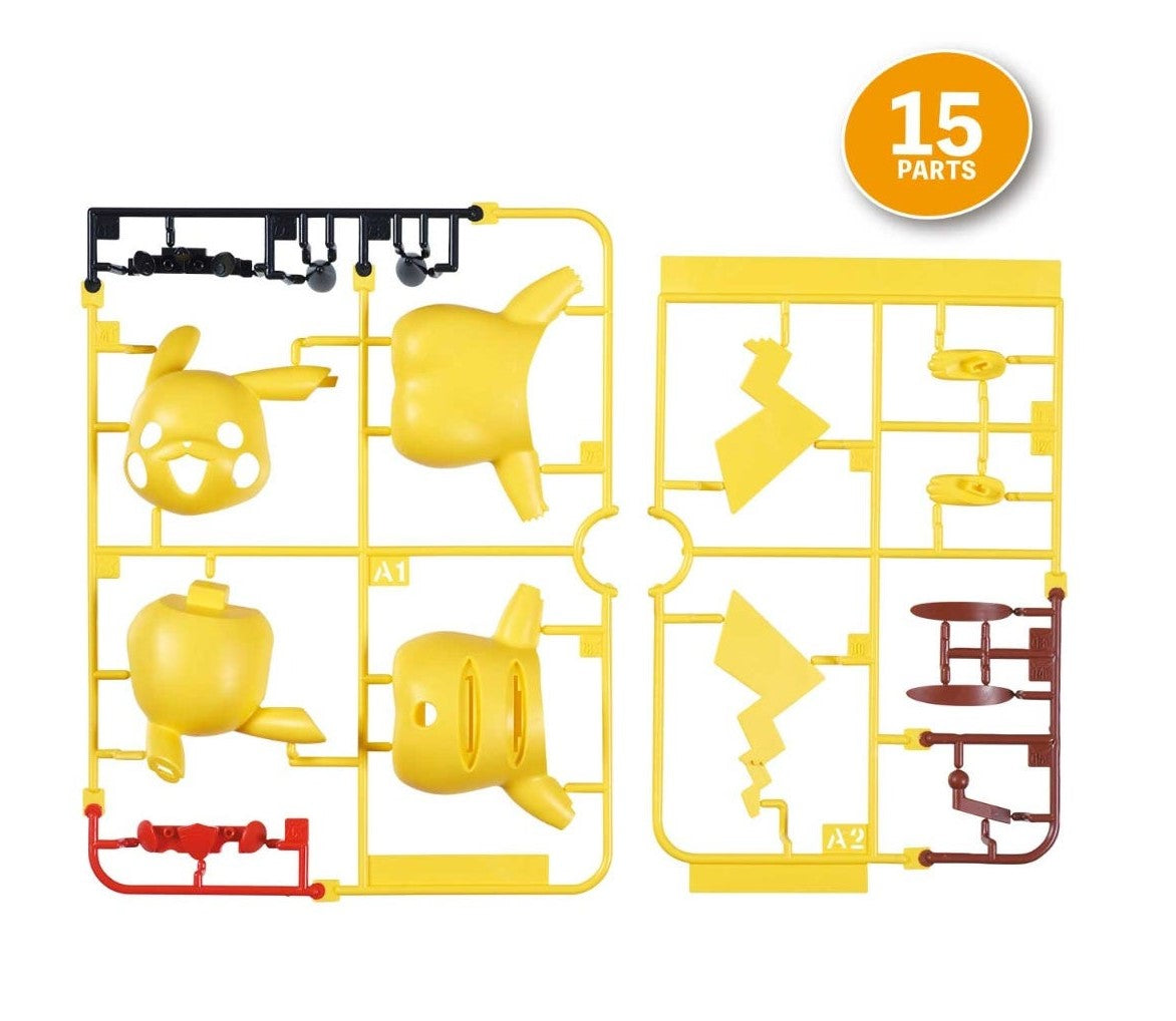 Pokemon Model Kit Quick!! 01 PIKACHU