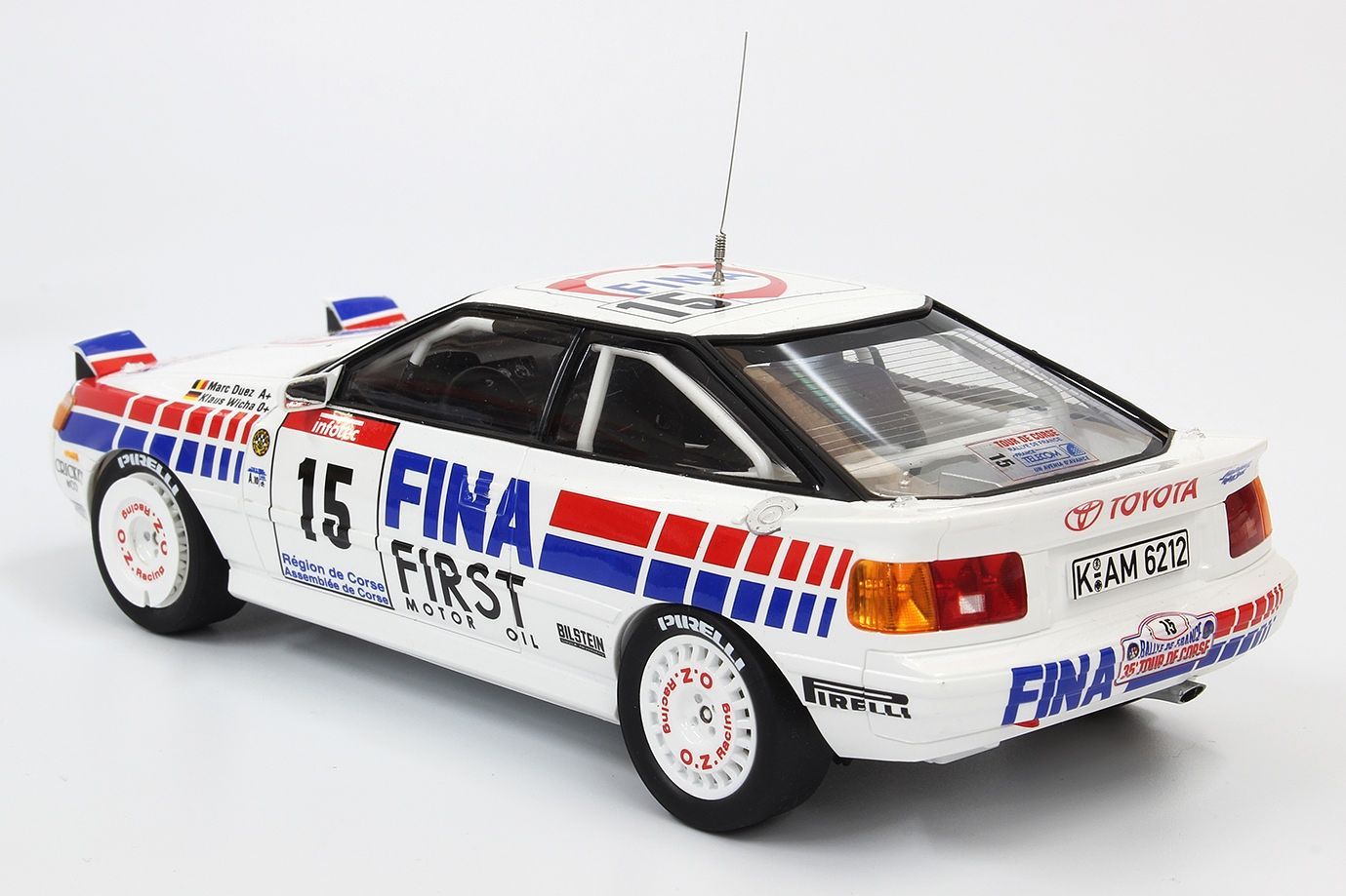 Platz 1/24 Toyota Celica GT-Four ST165 '91 Tour de Corse | 4545782063790