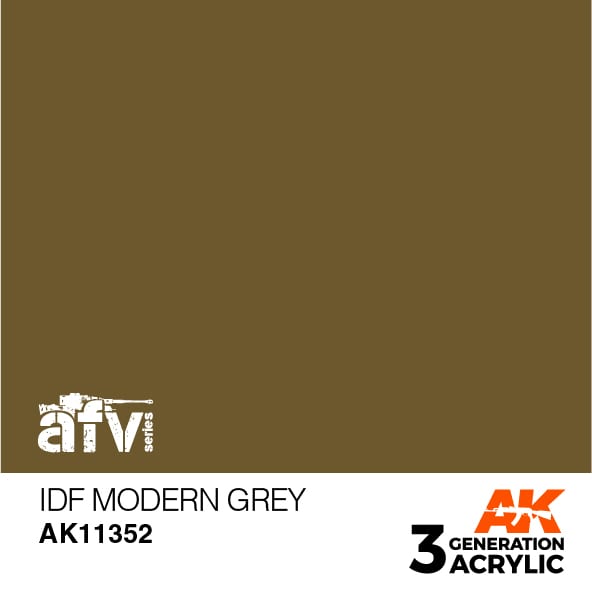 AK Interactive 3G IDF Modern Grey | 8435568310155