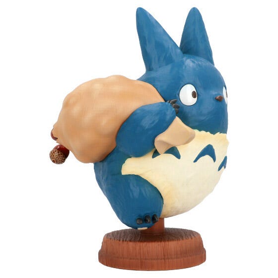 Benelic Found You Medium Blue Totoro Statue "My Neighbor Totoro" | 4990593315062