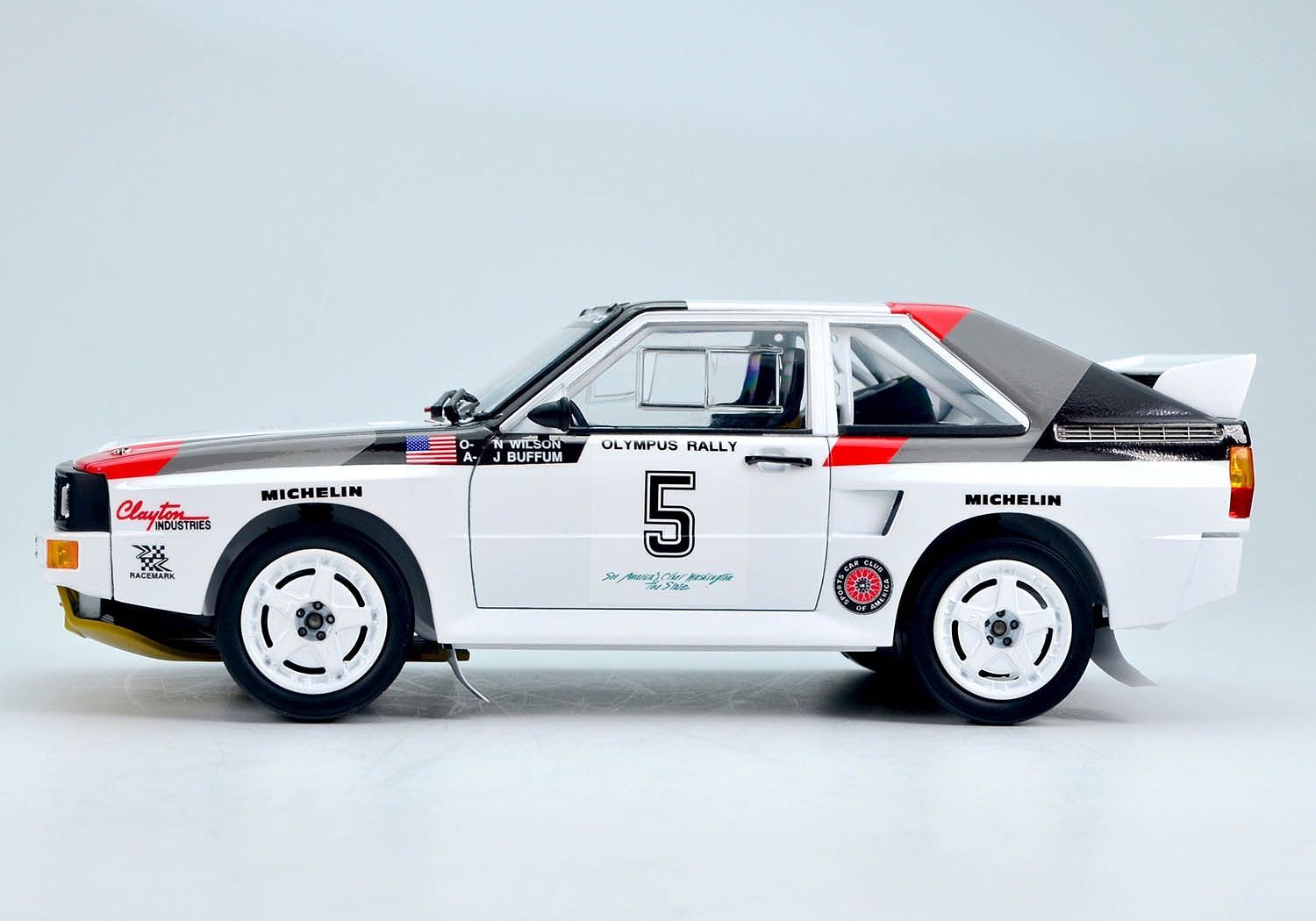 Platz 1/24 Audi Sport Quattro S1 '86 US Olympus Rally | 4545782063127