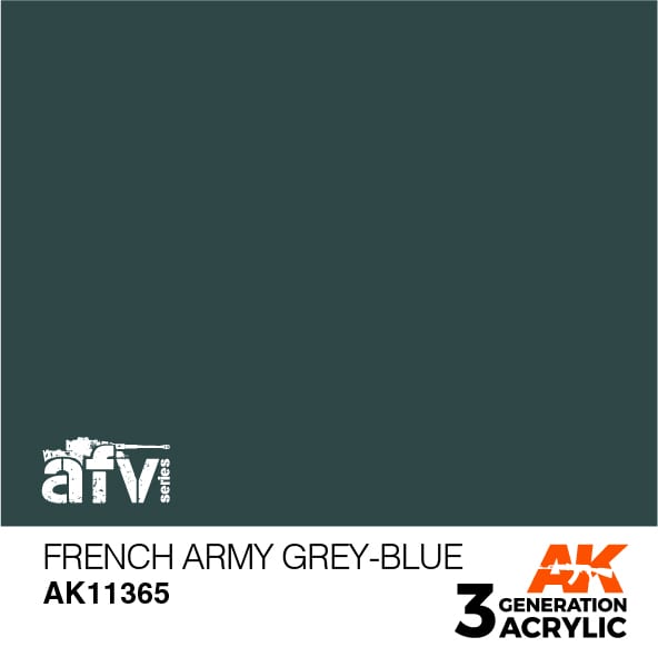 AK Interactive 3G French Army Grey-Blue