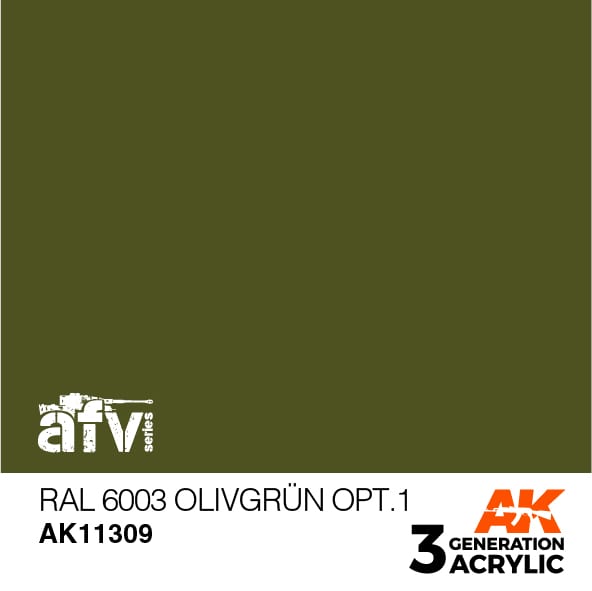 AK Interactive 3G RAL 6003 Olivgrün opt.1 | 8435568309722