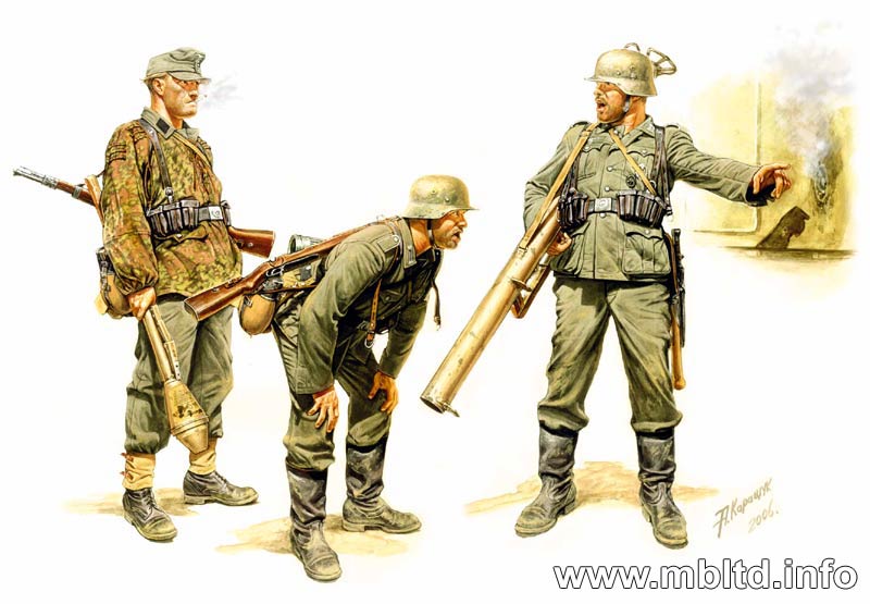 MASTER BOX 1/35 German Tank Hunters, 1944 | 4820041760208