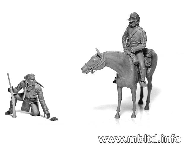 MASTER BOX U.S. Civil War Series: Yankee Scout and Tracker | 4820113080227