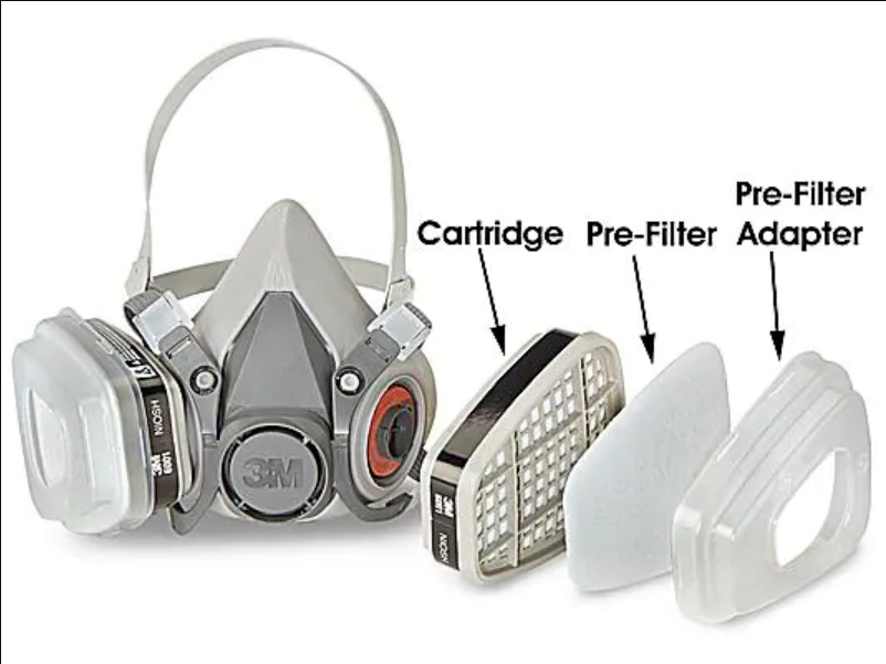 3M 6000 Series Prefilters for Respirator Cartridges (Box of 10) | 051131071940