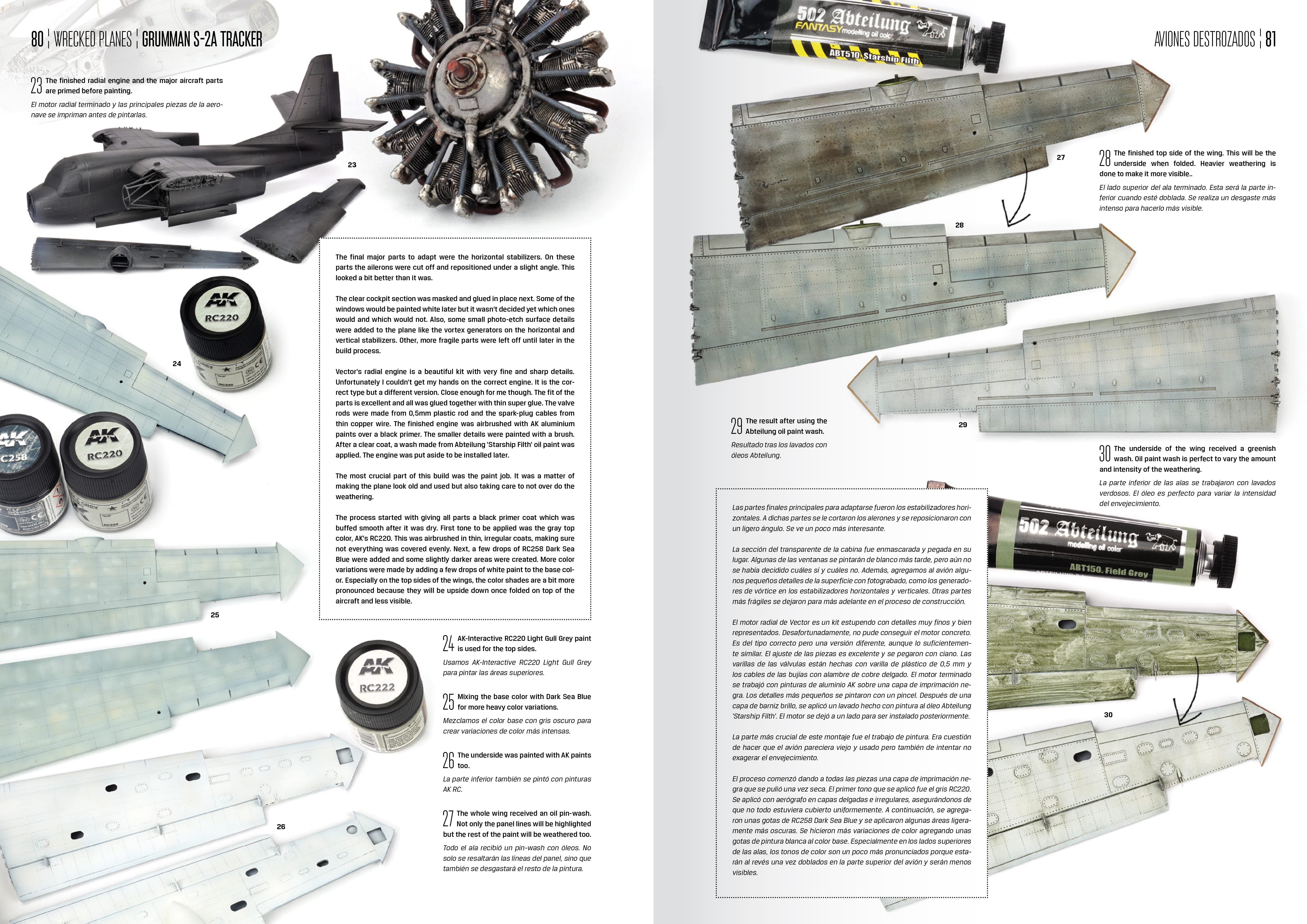 AK Interactive Wrecked Planes - Aviones Destrozados, Bilingual | 8435568309111