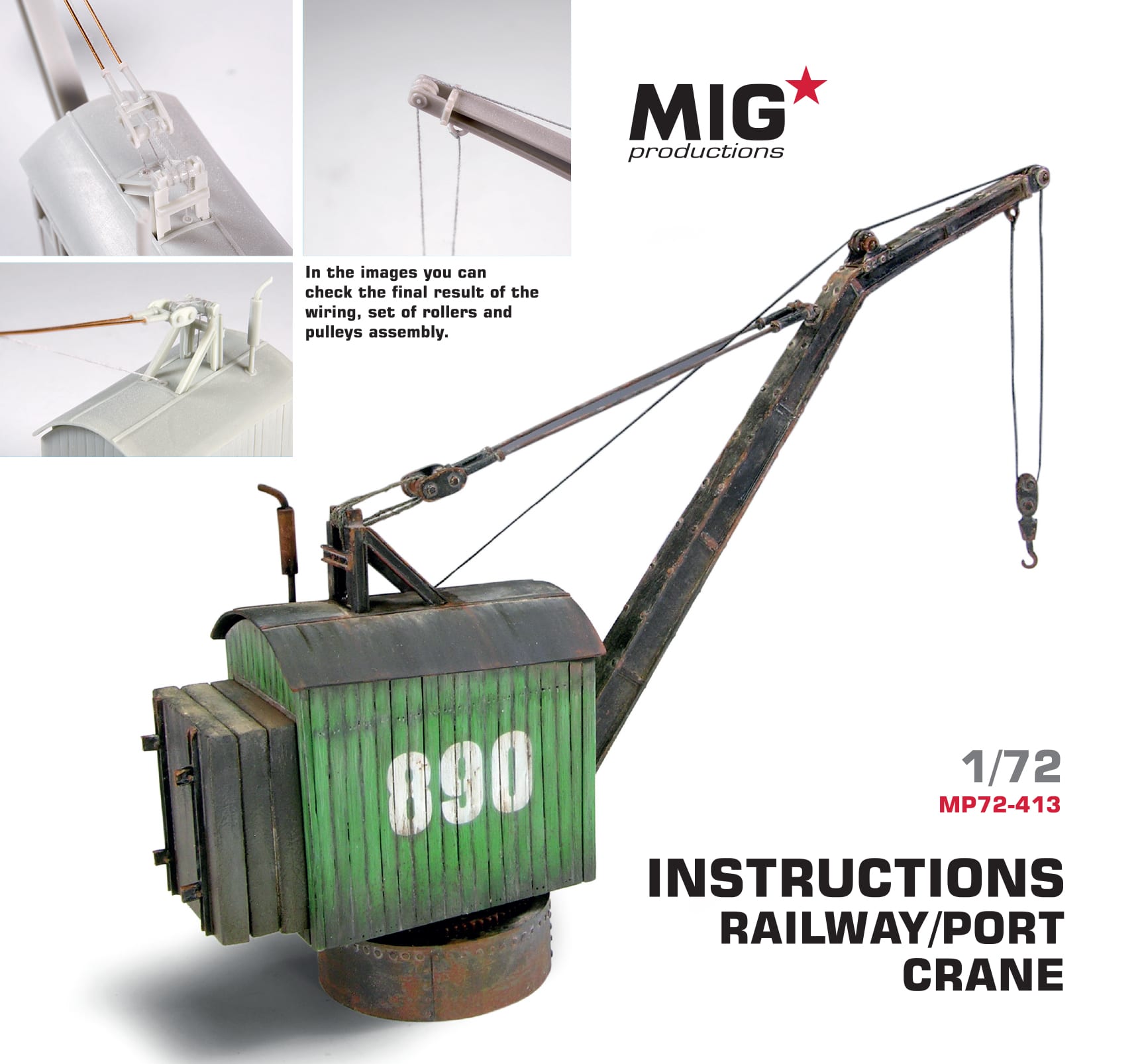 MIG 1/72 Railway/Port Crane | 8435568304772