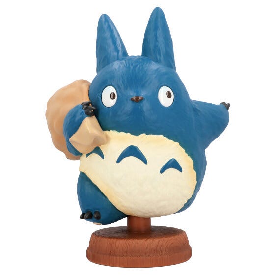 Benelic Found You Medium Blue Totoro Statue "My Neighbor Totoro" | 4990593315062
