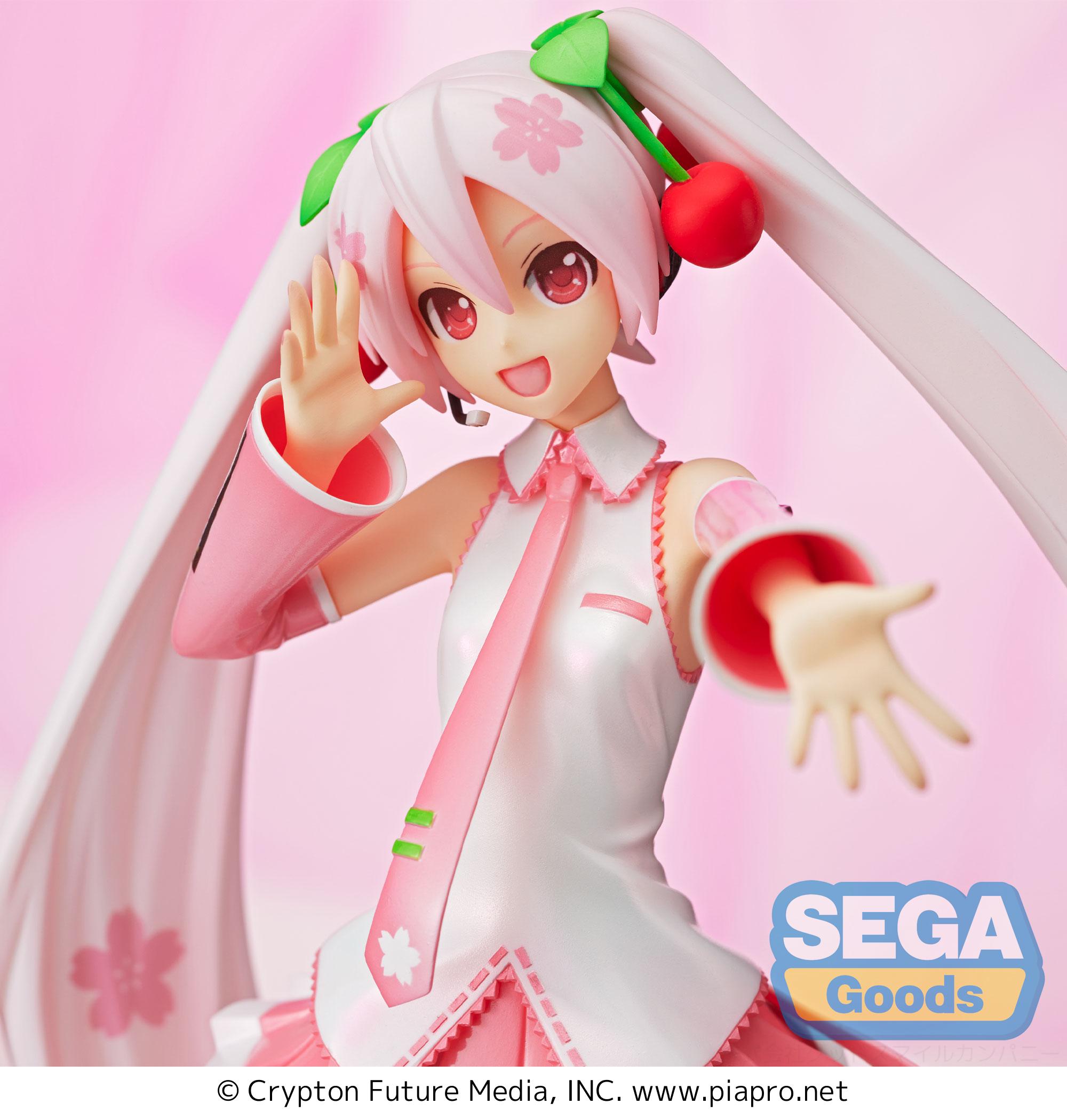 Good Smile Company Hatsune Miku Series SPM Figure 'Sakura Miku' Ver. 3