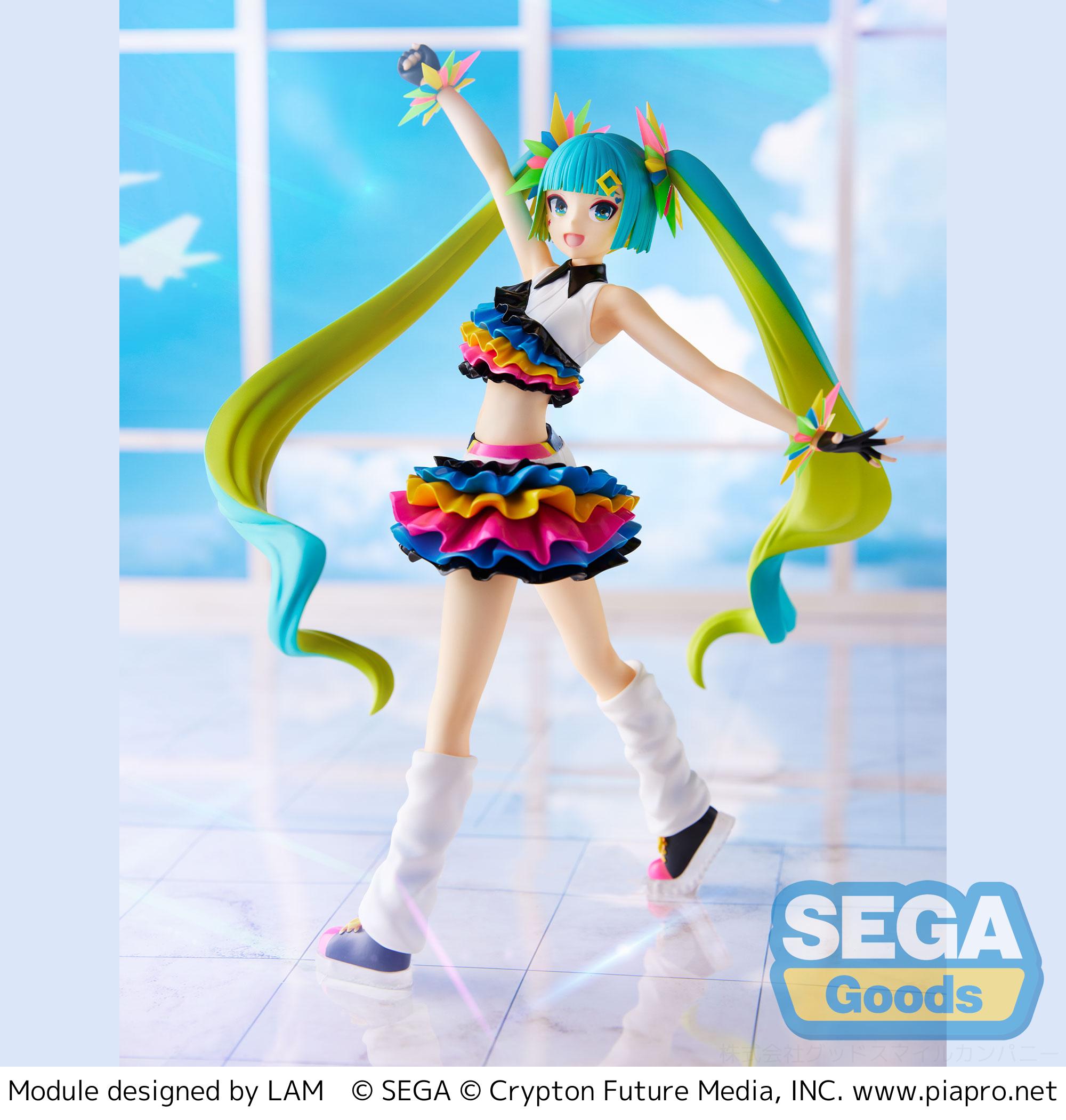 Good Smile Company Hatsune Miku Series Figurizm Project Diva Mega39's Hatsune Miku - Catch the Wave Figure