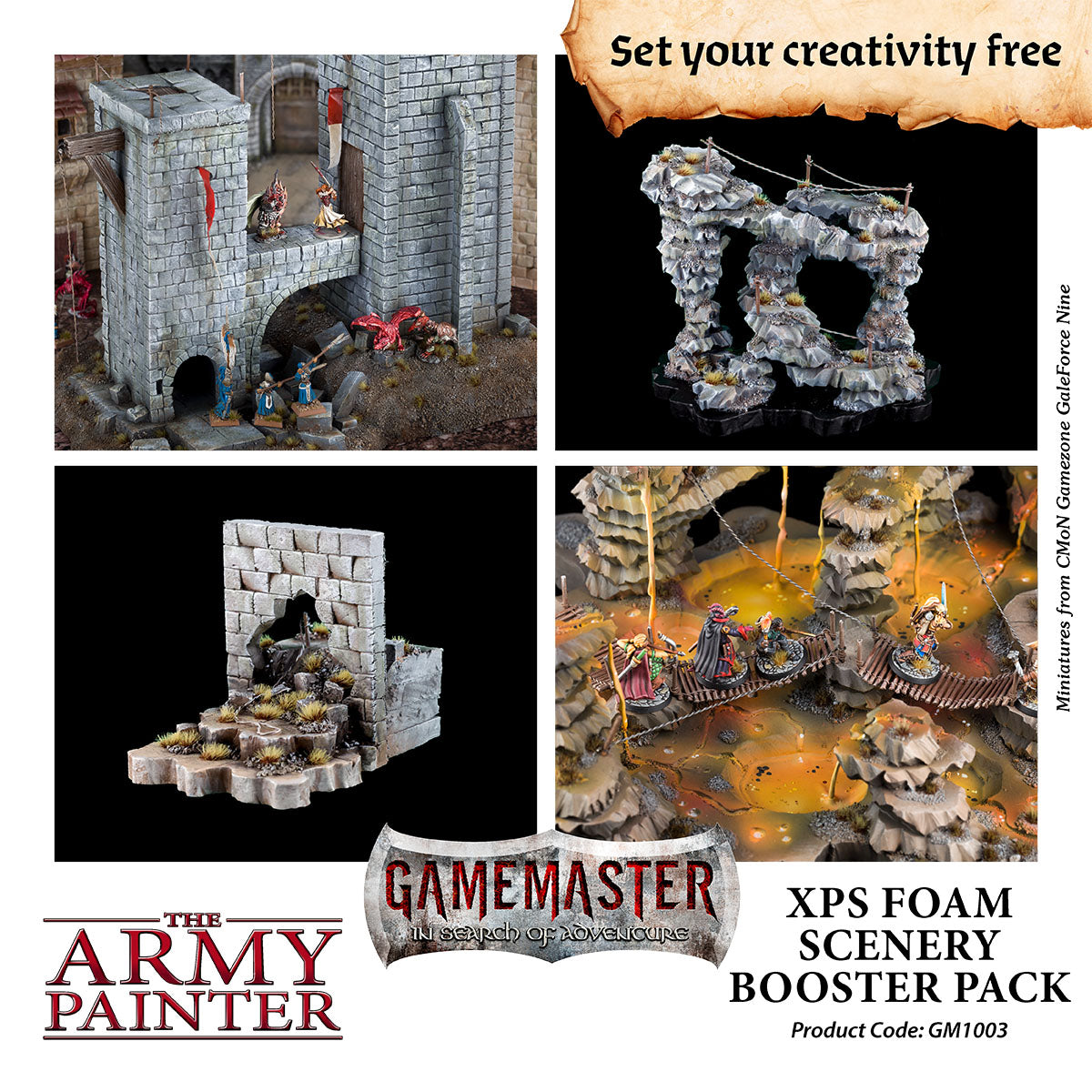 GAMEMASTER XPS Scenery Foam Booster Pack, GM1003 | 5713799100398